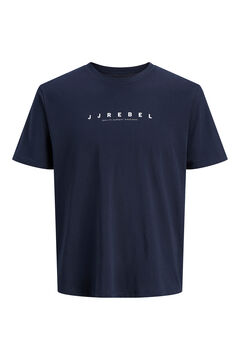 JJ REBEL Camiseta b&aacute;sica logo manga corta