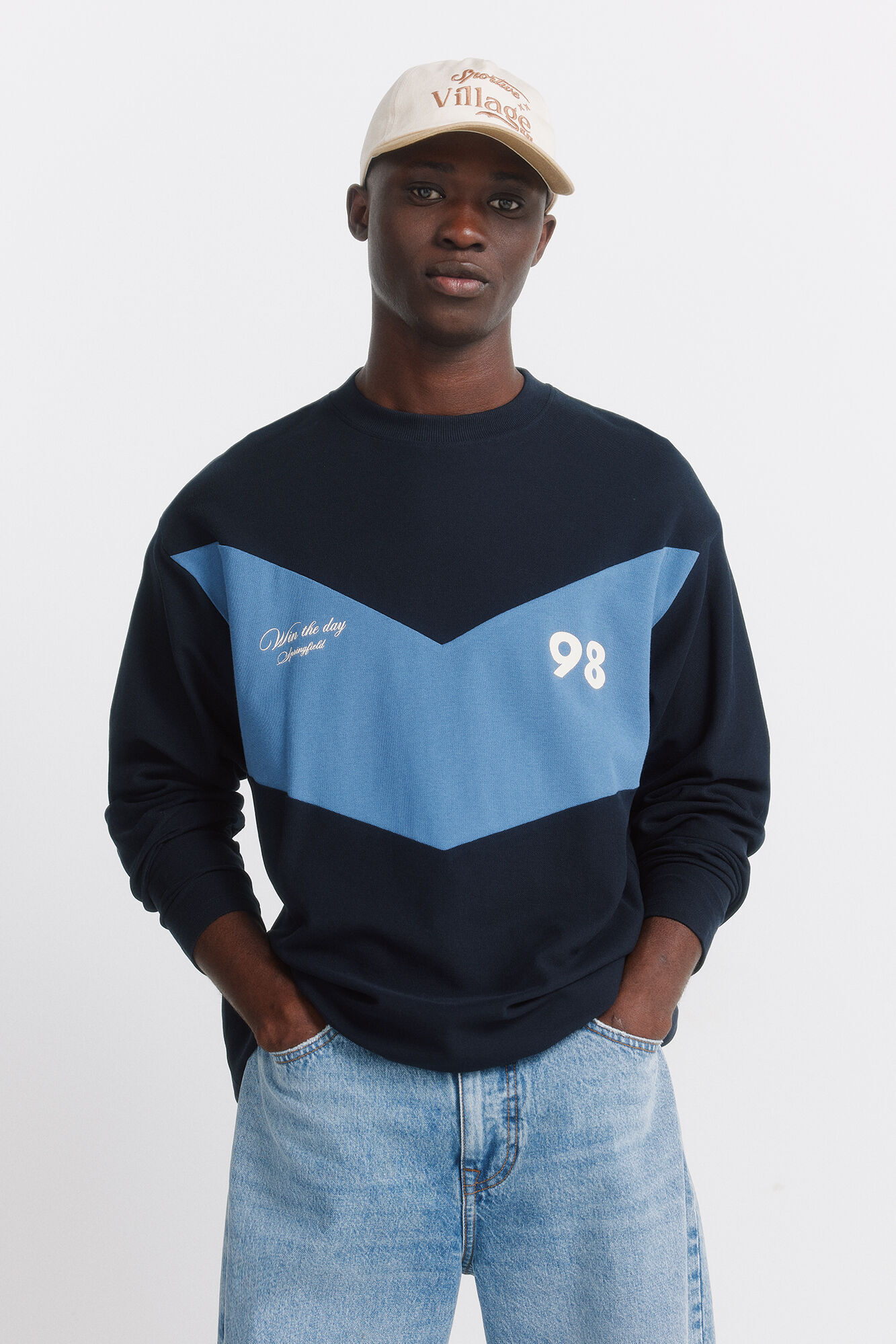 Springfield Piqu&eacute; long sleeve T-shirt