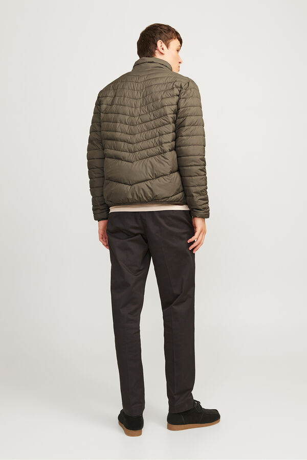 Jack & Jones Chaqueta acolchada puffer marrón