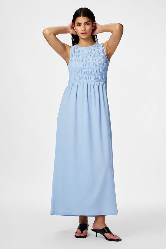 Vestido largo sin mangas