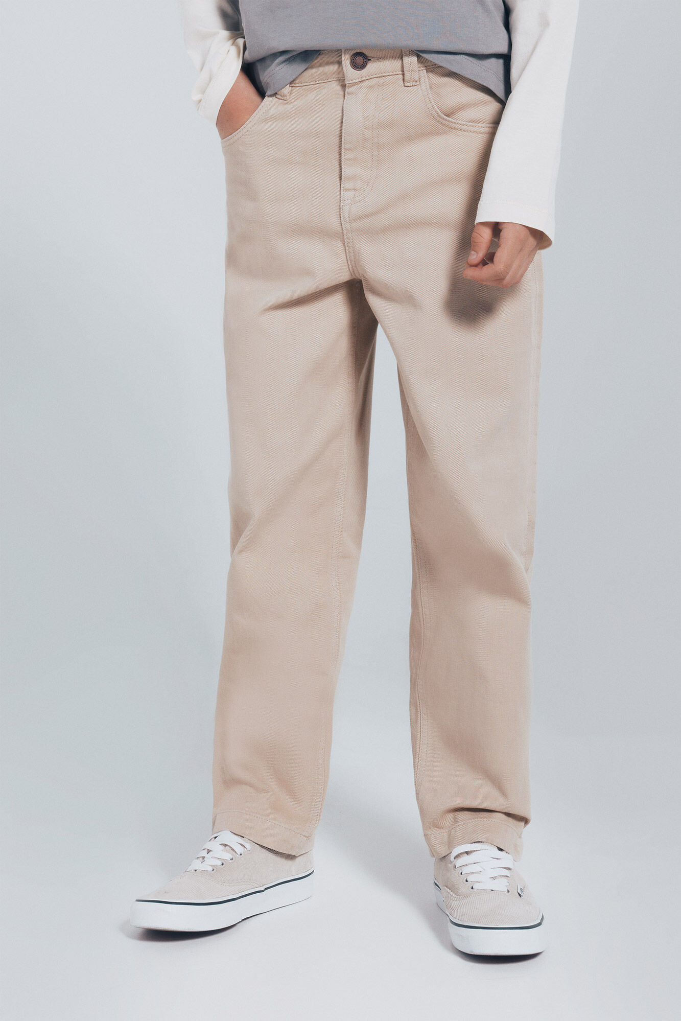 Springfield Kids Boys' wide-leg 5-pocket trousers