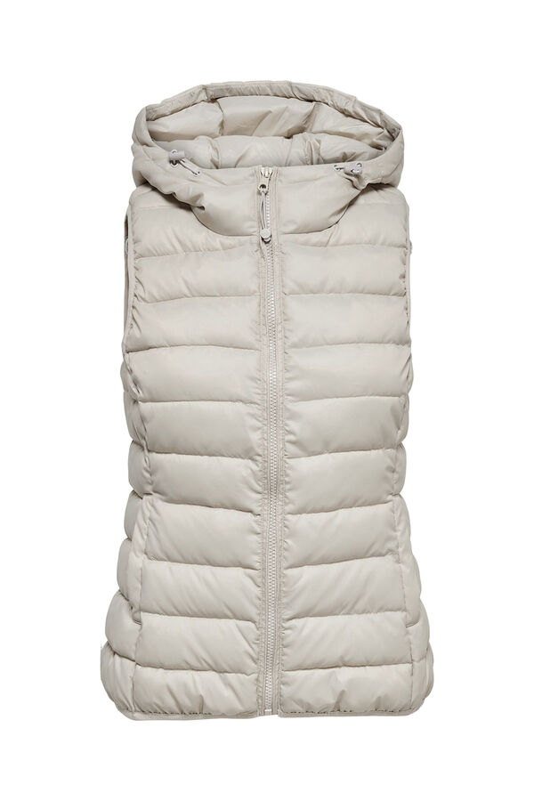 Only Mid-season vest brown
