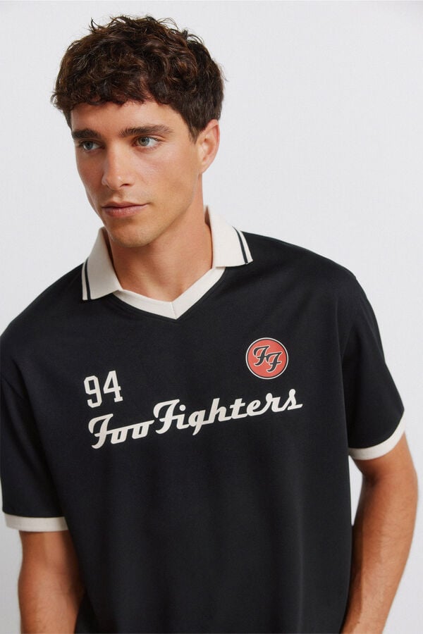 Springfield Foo Fighters Football T-shirt black