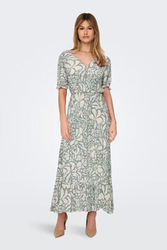 Only Vestido largo manga corta