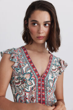 Springfield Border print dress