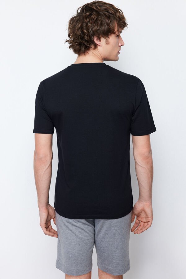 Trendyol Short-sleeved T-shirt  noir