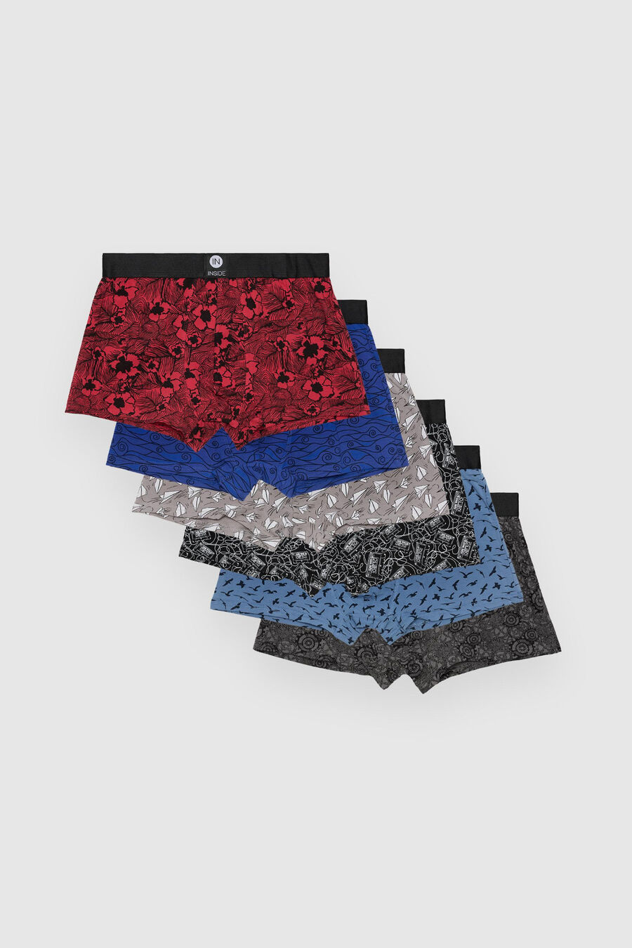 Pack 6 calzoncillos boxer