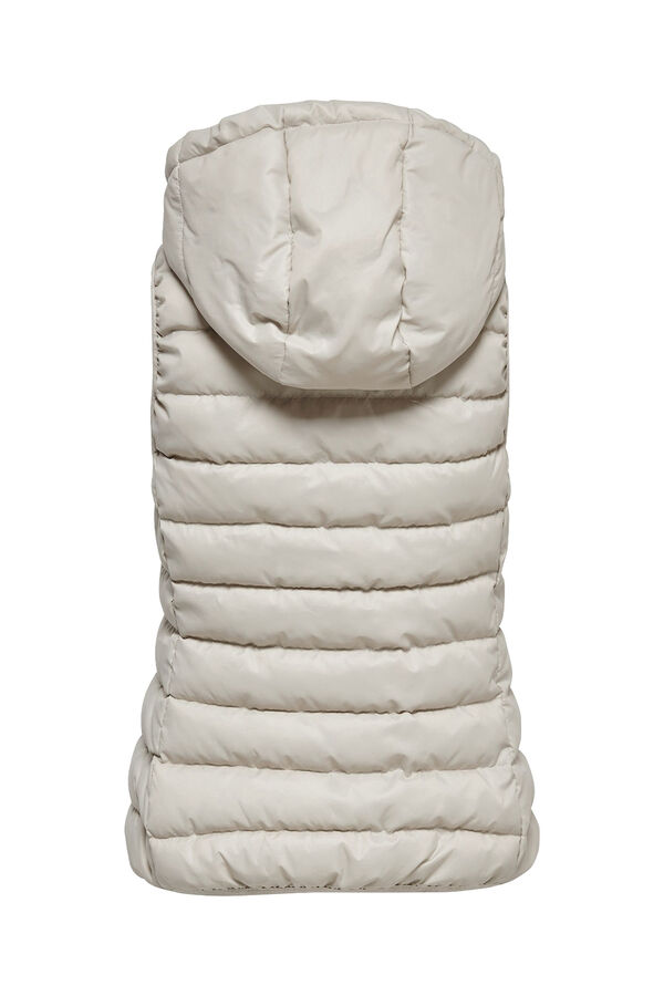 Only Mid-season vest brown