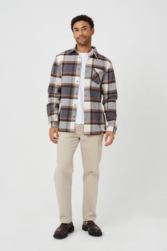 Brave Soul Camisa de flanela aos quadrados