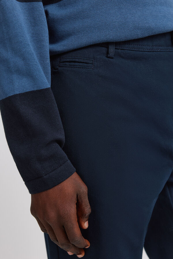 Springfield Regular fit chinos blue