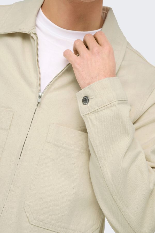 Only & Sons Denim jacket brown