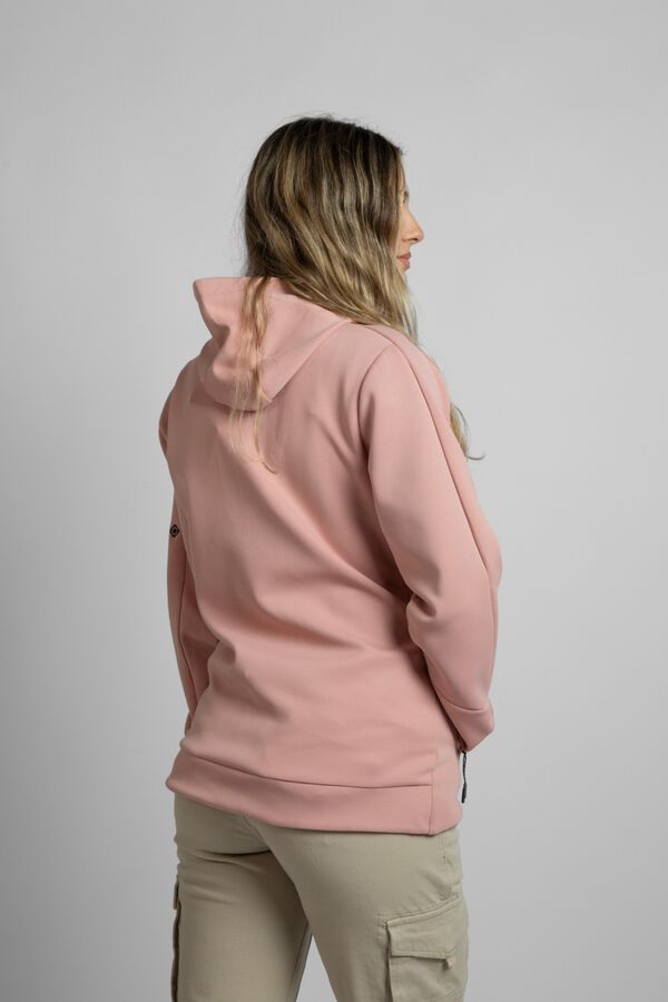 Izas Stretch zip-up sweatshirt pink
