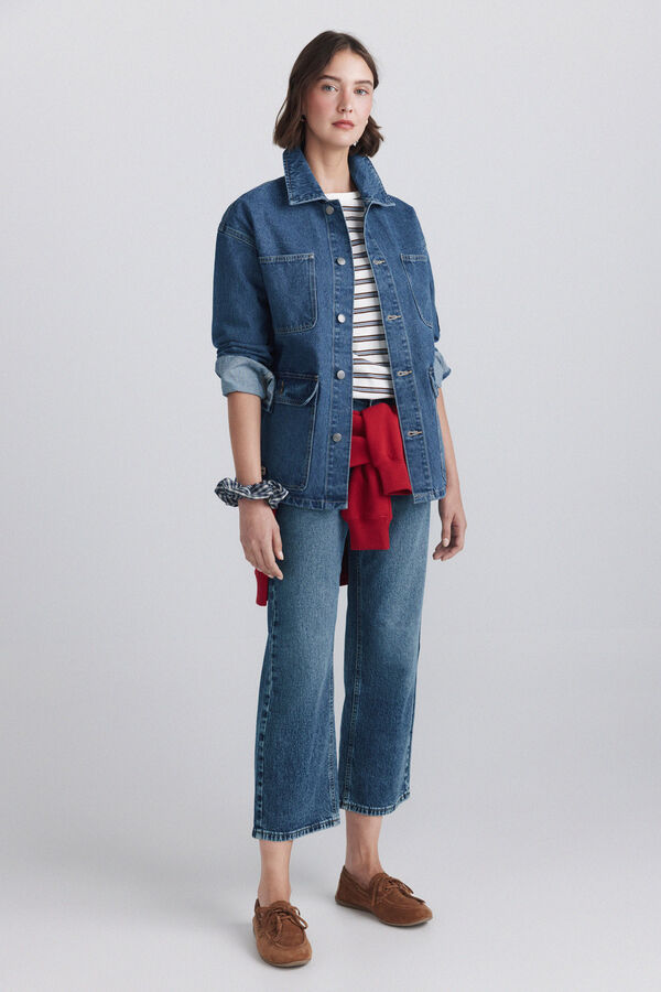 Springfield Striped T-shirt beige