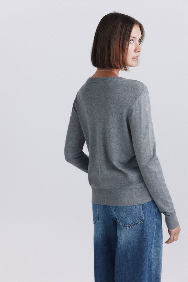Springfield Thin button cardigan blue