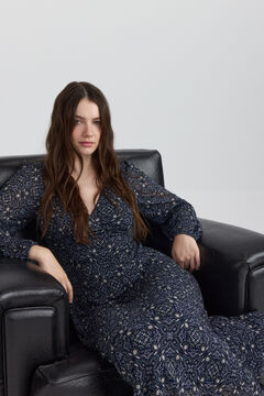 Springfield Boho midi haljina sa printom