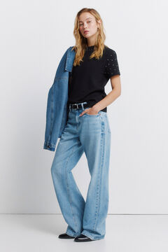 Springfield Majica kratkih rukava sa nitnama