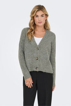 Only Strickjacke mit Kn&ouml;pfe