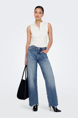 Only Jeans Wide Leg Blau