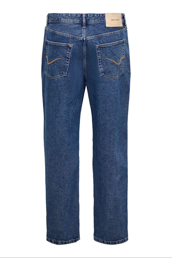 Only & Sons Jeans loose fit. bleu