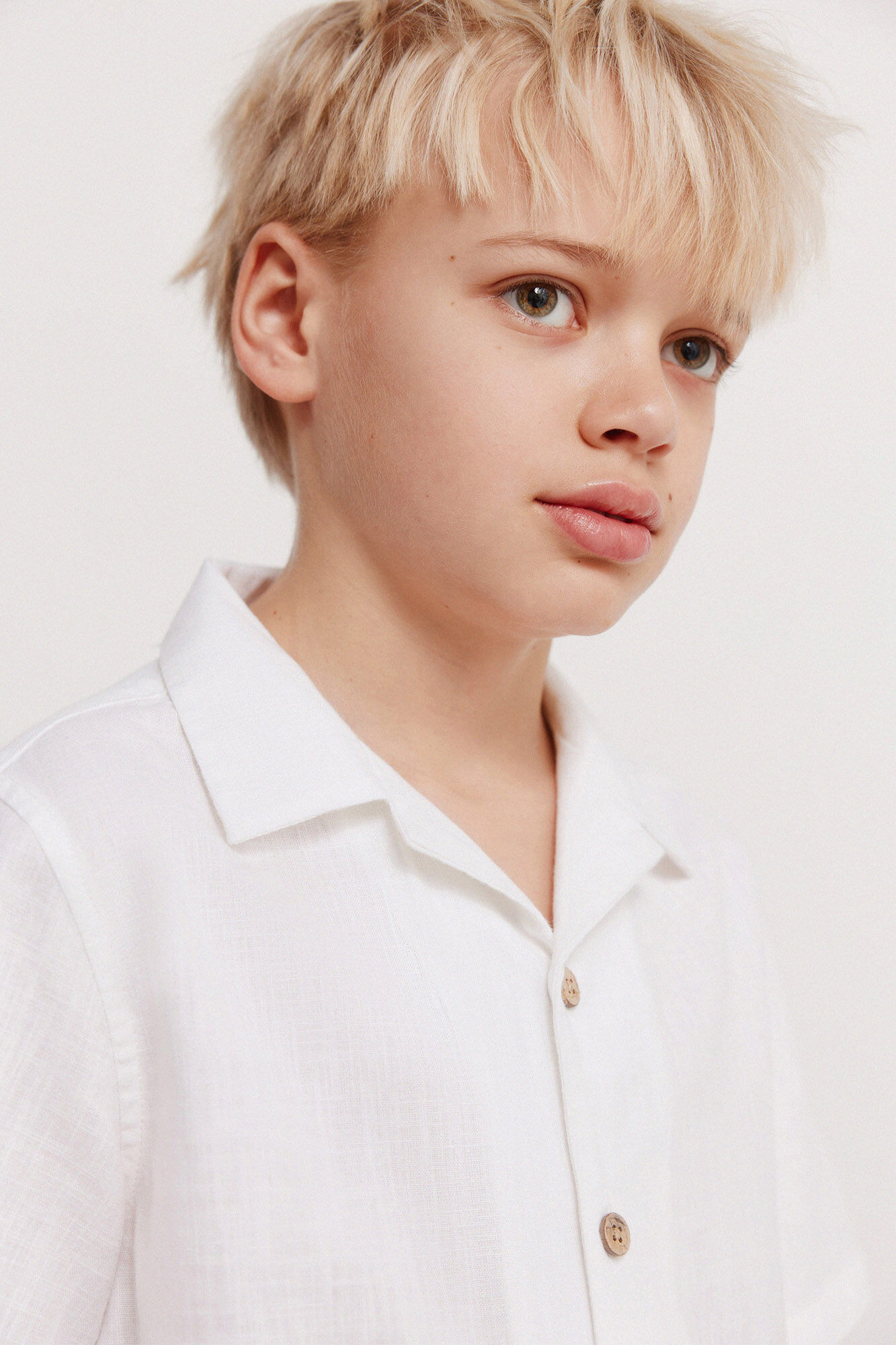 Springfield Kids Camisa manga corta estilo lino ni&ntilde;o