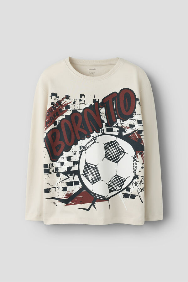 Name It Long-sleeve T-shirt brown