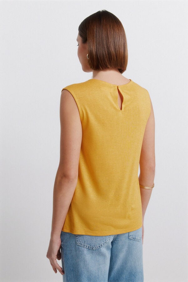 Springfield Crochet vest top printed