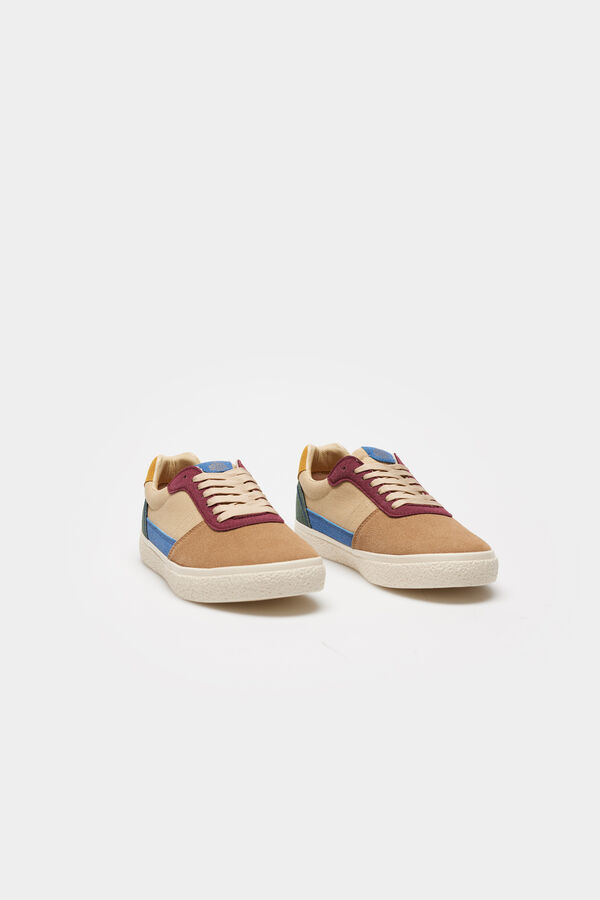 Springfield Casual panels trainer brown
