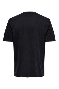 Springfield Short-sleeved T-shirt  fekete