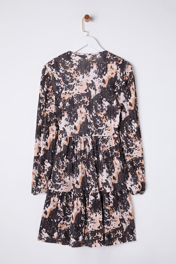 Trendyol Mini dress with ruffles printed