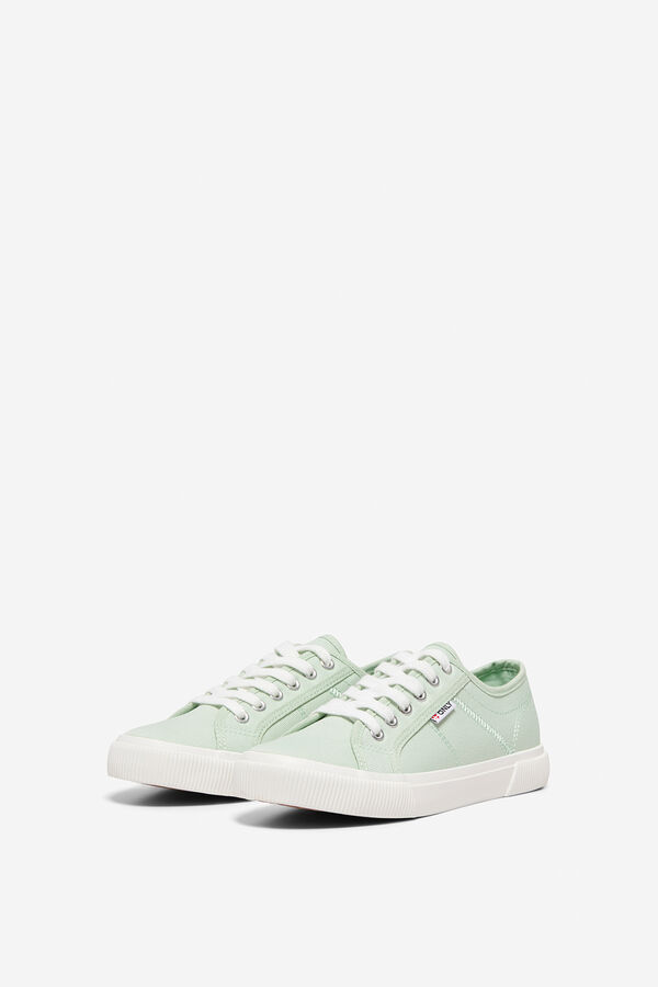 Only Canvas low-top sneaker beige