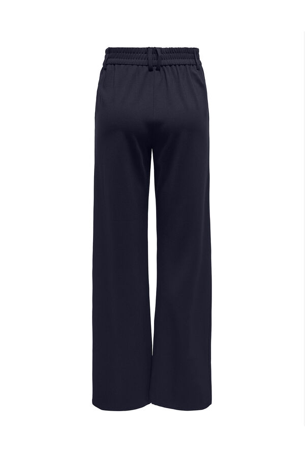 Only Pantal&oacute;n Wide Leg de vestir azul