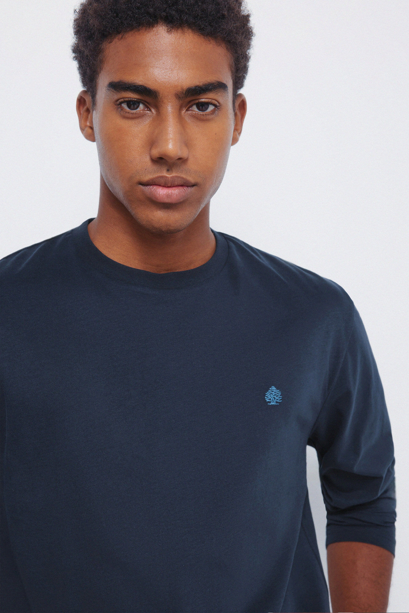 Springfield Basic long sleeve T-shirt with a soft finish