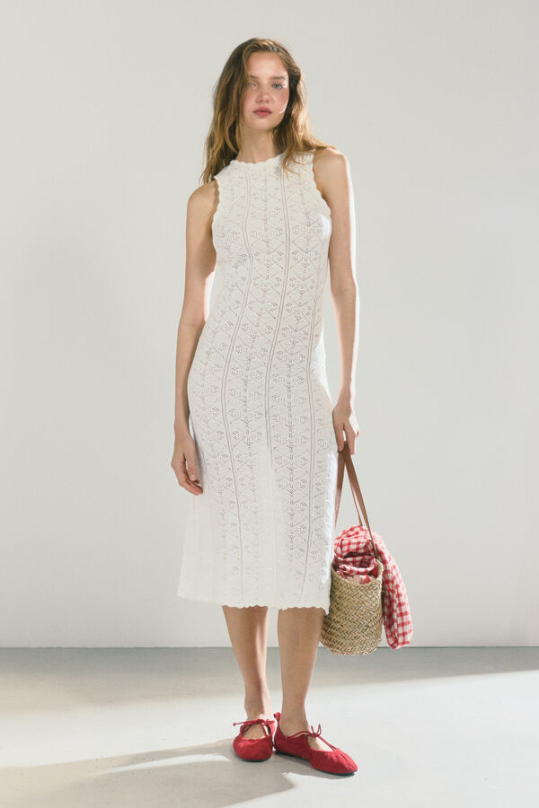 High Spirits Vestido Tulip Caqui escuro