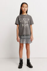 Springfield Kids Zebra suknja za devojčice Siva