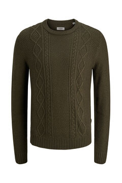 JJ REBEL Jersey de punto trenzado