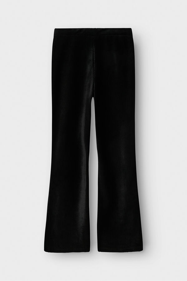 Name It Velvet bell- trouser  Crna