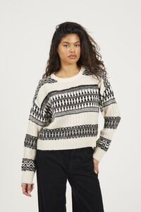 Brave Soul Jersey jacquard oversized