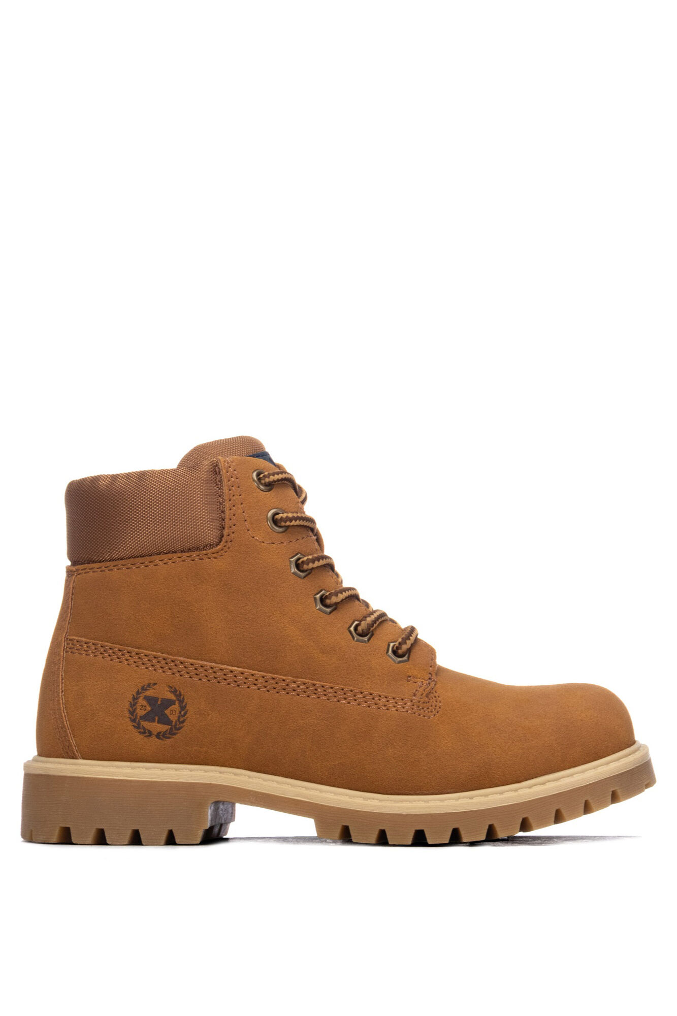 XTI Lace-up military ankle boot