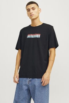 Springfield Standard fit T-shirt black