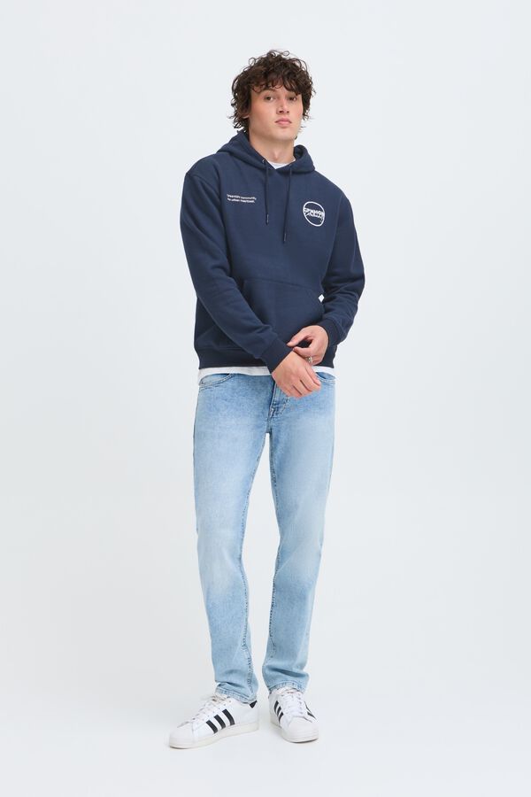 Blend Hooded sweatshirt blue