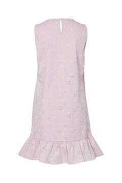 Pieces Vestido mini manga cava