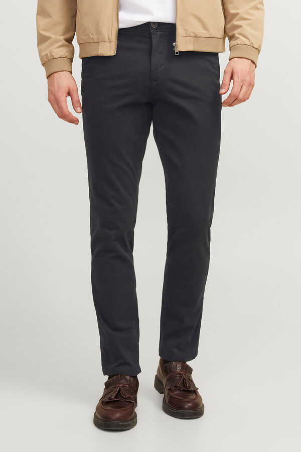 Jack & Jones Slim fit chinos black