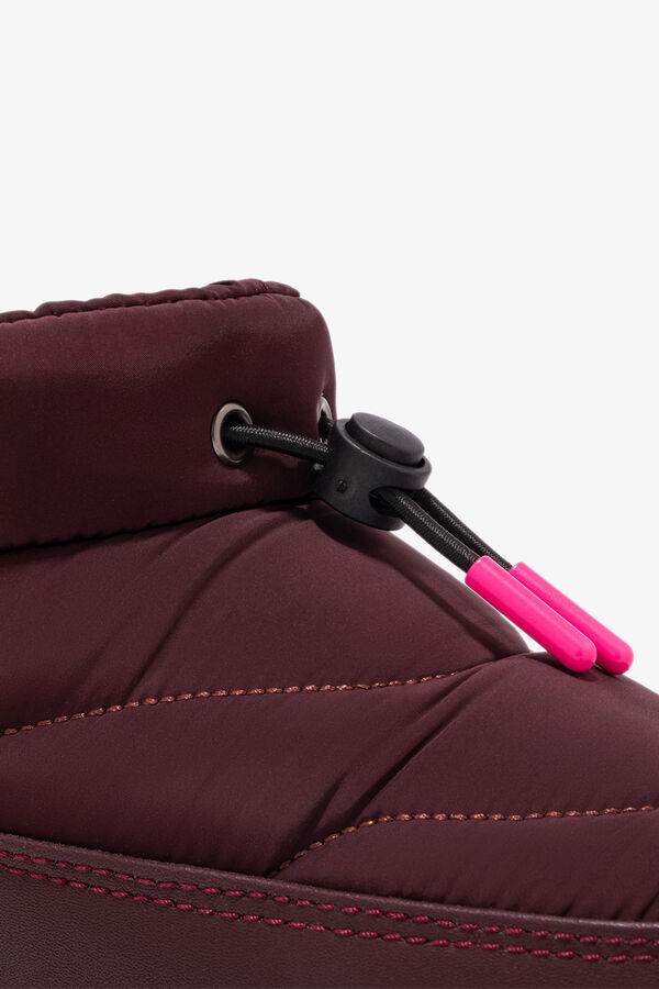 D. Franklin Low Nordic ankle boots marron