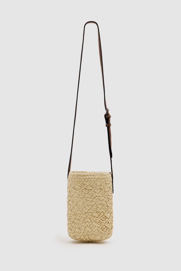 Inside Bolso cesta yute beige