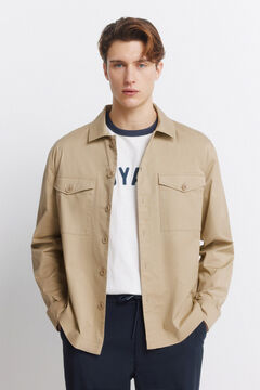 Springfield Lightweight pockets overshirt fit overshirt