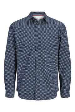 Jack & Jones Camisa slim em algod&atilde;o