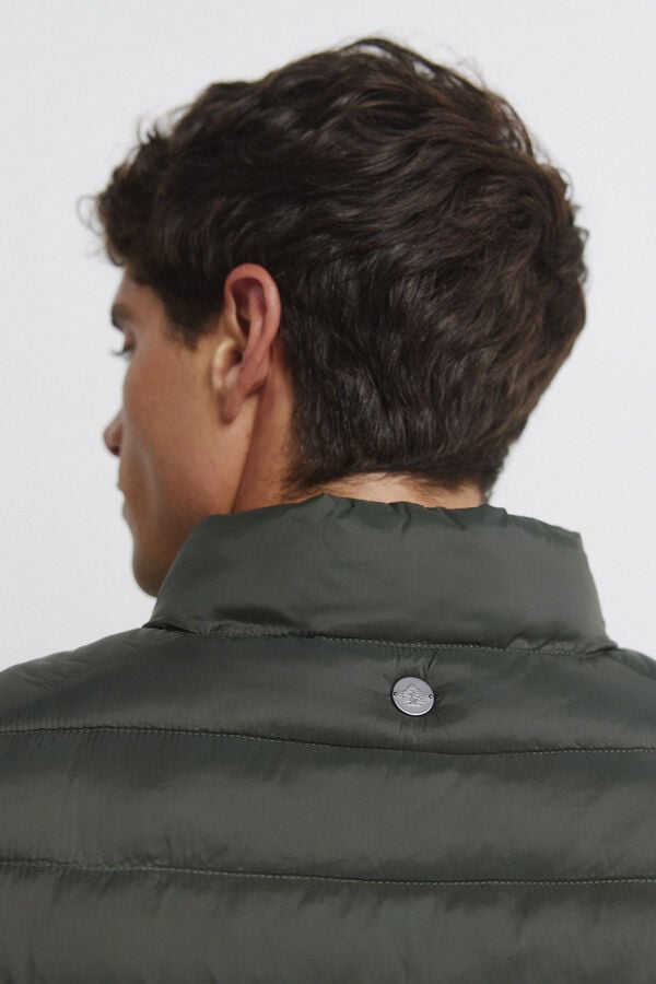 Springfield Quilted gilet beige