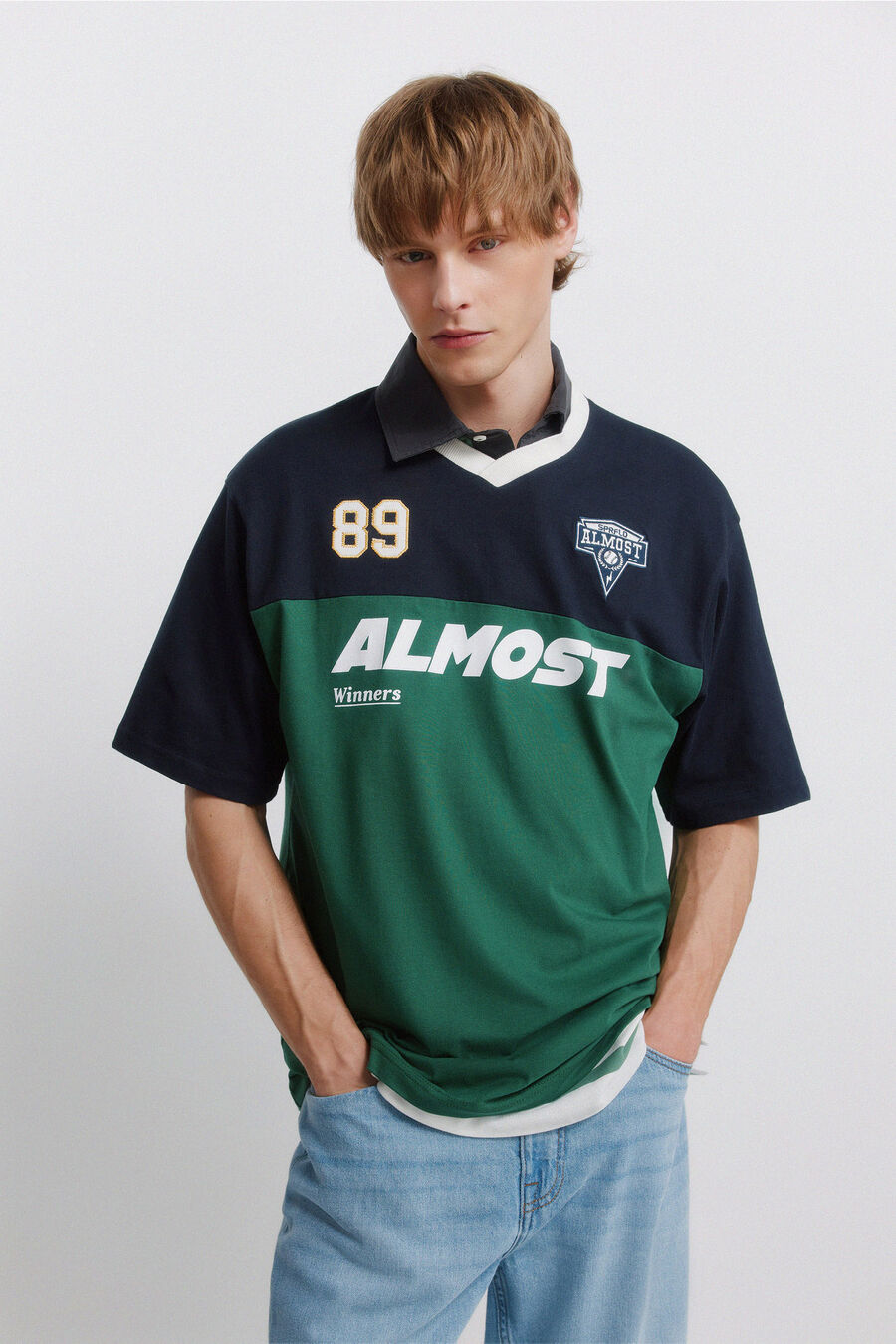 Camiseta block almost