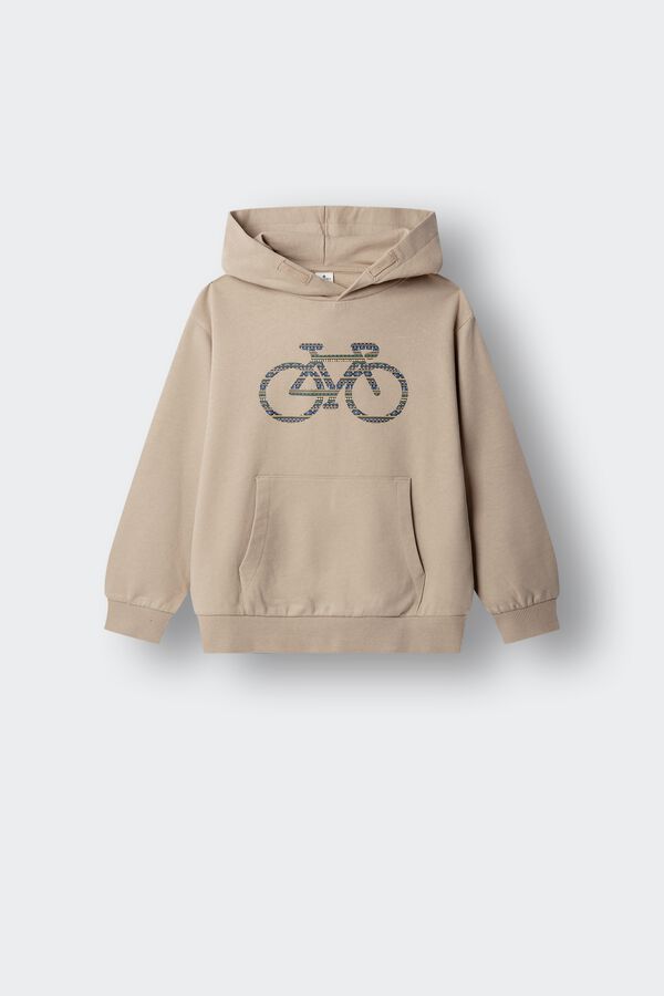 Springfield Kids Ethnic bike sweatshirt for boys nude