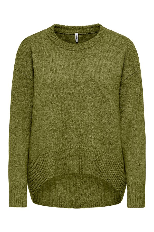 Only Asymmetric jumper green